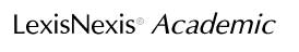 LexisNexis Academic logo