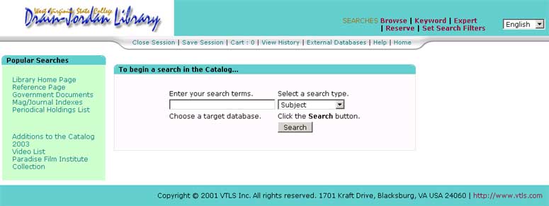 image of first catalog page